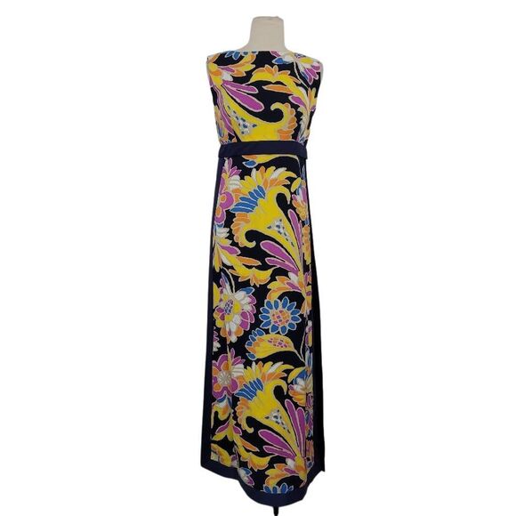 Vtg 1960s Saks Fifth Avenue Qipao Dress Sz S/M British Crown Colony Hong Kong - Picture 1 of 12